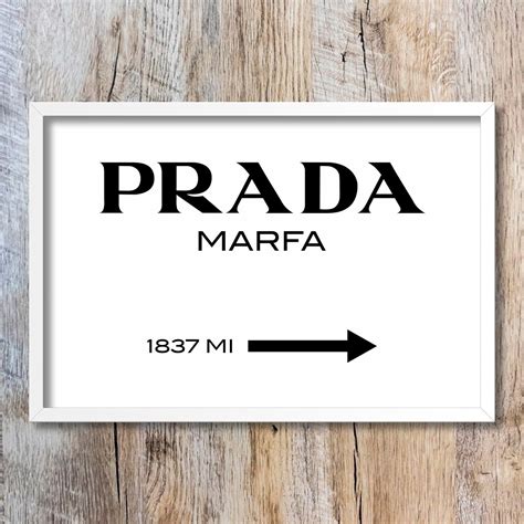 quadro prada marfa fai da te|Quadro Prada Marfa ️ originale .